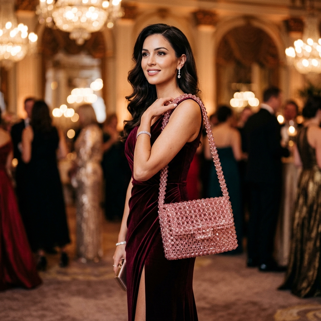 Tote Rosa de Cristal Hover
